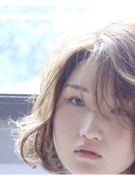 ヘア アンドメイク キヨシ(Hair and Make kiyoshi) kiyoshi/カジュアル　＊透け感　ブルーアッシュ＊