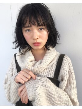 ラグ(log) くせ毛風!ニュアンシーボブ