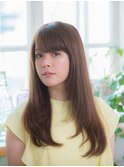 褒められ☆透け感ストレート