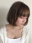 外国人風透明感ワンカールボブ【BELLA】