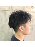 【mono  柏】ツーブロック×刈り上げ×スパイラルパーマ
