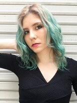 アルバム 銀座(ALBUM GINZA)&nbsp;海外風ウエーブスタイル_フリンジウェーブ_67703