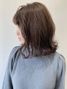 フォーク FOLK 【FOLK】ナチュラルミディアムボブ☆