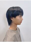 耳周りスッキリ韓国ウルフ