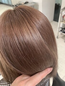 グランマッシュ(Granmash) ワンブリーチ・ピンクベージュ・ハイライト