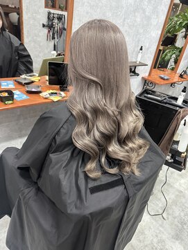 シールドヘアー 沖縄 新都心(C'LD Hair) [C'LD]透明感グレージュ