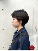 小洒落たショートヘア