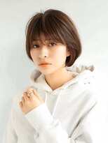 アンドレイ 表参道(andrey)&nbsp;[ANDREY]グレーベージュ/レイヤーロング/前髪パーマ黒髪カタログ