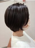 ナチュラル丸みボブ
