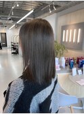 20代30代シアーグレージュ似合わせカット
