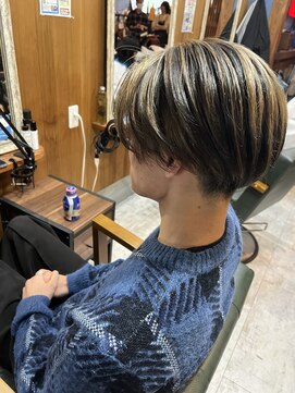 バブルス ヘアー ワークス(Bubbles hair works) バレイヤージュ