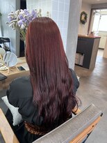 ティティ(TiTi)&nbsp;ＮＯ BLEACH Cherry red color[TiTi_福田りの]