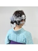 お団子ツインアレンジ