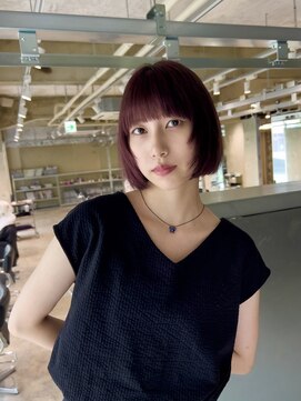 リム(LIM) ボルドーボブ【安部 孝佑】