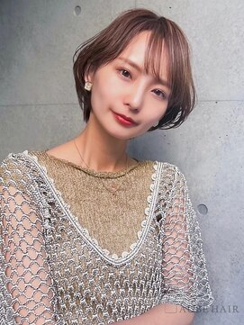 オーブヘアー アリーナ 会津若松店(AUBE HAIR alina) 20代・30代_丸みショート