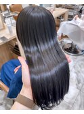 髪質改善ストレート