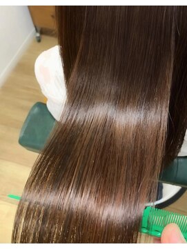 ヘアアトリエ ナイン 岡部店(hair atelier nine) メルティーカラー/似合わせカット/ウェーブミディアム/福島市
