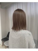切りっぱなしボブ