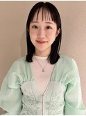 オン眉ミディ