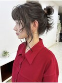 ブリーチなしオリーブグレージュ福岡天神美容室