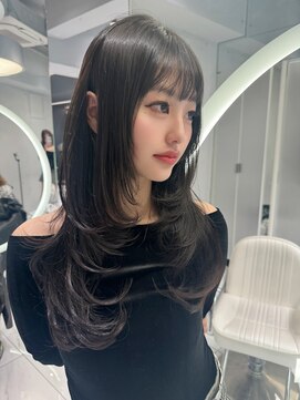 レディアル 渋谷(REDEAL) 韓国ヘア/ブリーチ/暖色カラー/ワンホン【レイヤー/渋谷】