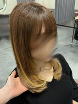 テーラヘアー 公津の杜店(TELA HAIR)&nbsp;イエローイヤリング