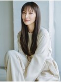 ☆ホワイトグレージュミニウルフデジタルパーマチェリーブラウン