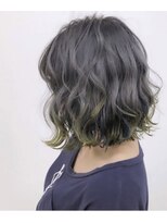 ヘアサロン エフ 渋谷(F)&nbsp;#裾カラー#グレー#グラデーションカラー