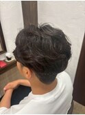 ハイライトバレイヤージュダブルカラーケアブリーチ20代30代