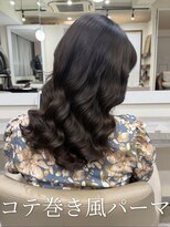 アミー 銀座(Ammy)&nbsp;コテ巻き風パーマ/デジタルパーマ/パーマ/レイヤーカット