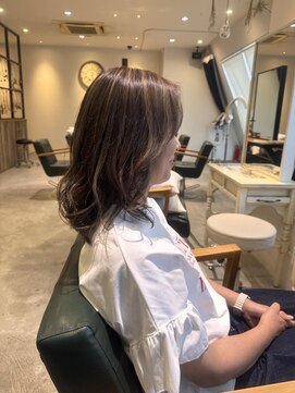 テラス ヘアアンドボタニカル(terrace) ハイライト/30代40代50代/ 姪浜