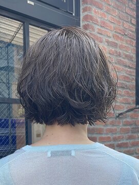 オーガニック アトリエ 大宮(organic+atelier) 0代40代大人可愛い小顔くせ毛風パーマミニボブパーマ