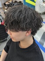 ダズルヘアラッシュ(DAZZLE hair RUSH)&nbsp;名古屋シャドウパーマ緩めスパイラルパーママッシュウルフカット