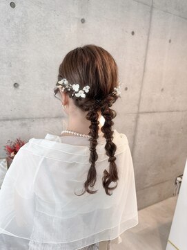 ボニー(Bonnie) ツイン編み下ろし