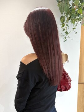 ボルドーカラー！