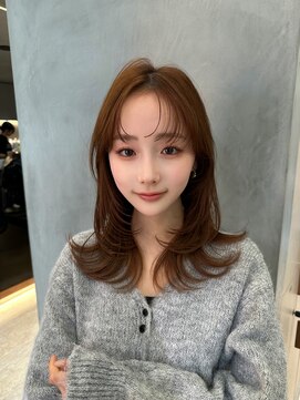 ロンド ルージュ 銀座店(Lond rouge) オリーブグレー/グランマッシュ/ココアベージュ/レイヤーカット