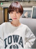 小顔似合わせカット/マッシュショートボブ/【銀座 銀座一丁目】