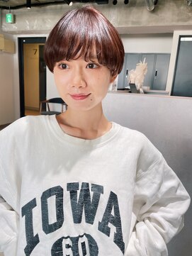小顔似合わせカット/マッシュショートボブ/【銀座 銀座一丁目】