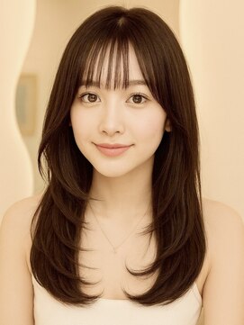 アンベル(ANBEL) ブリーチハイライト髪質改善ダブルカラーレイヤーカット