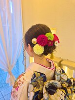 リノ(Lino)&nbsp;成人式ヘアアレンジ