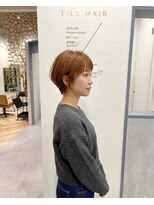 ティルヘアー(TiLL HAIR)&nbsp;ショート　耳掛け　オイル&WAX