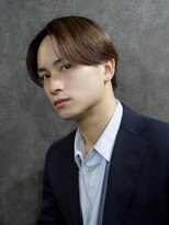 アウル 心斎橋(owl) センターパート×曲がる縮毛矯正×韓国風×大人men's