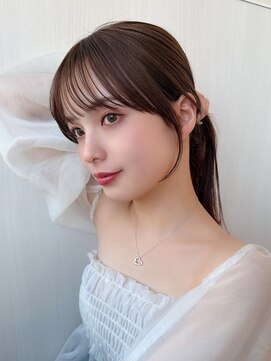 シルクレイ 新宿店(Silk-lei) 小顔★顔周り　韓国風レイヤースタイル/20代30代40代新宿