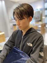 オーセンヘア(AUTHEN.HAIR)&nbsp;センターパート/メンズショート/ストレート【仙台】