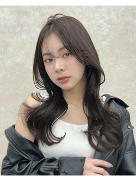ラフィネ 成増店(raffine) 【raffine小森】顔まわりレイヤー/白髪ぼかし/30代40代