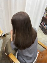 ユニーク(UniQ)&nbsp;ブリーチなしｗcolor × olive beige