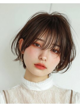 アグ ヘアー ネスト 茨木店(Agu hair nest) 大人ショートボブ 20代30代40代ヘア 小顔 大阪クビレ茨木