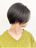 【松戸　松田】黒髪ショート長め前髪20代30代