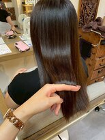 ヘアリゾート粋 ウナム 新宿東口店(enam)&nbsp;艶髪ストレート/ナチュラルブラウン/ロング