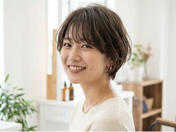 マノン 人形町(MANON)の写真/【あなたの骨格に合わせて創る】360度どこから見ても綺麗な似合わせショートカット[人形町/髪質改善]
